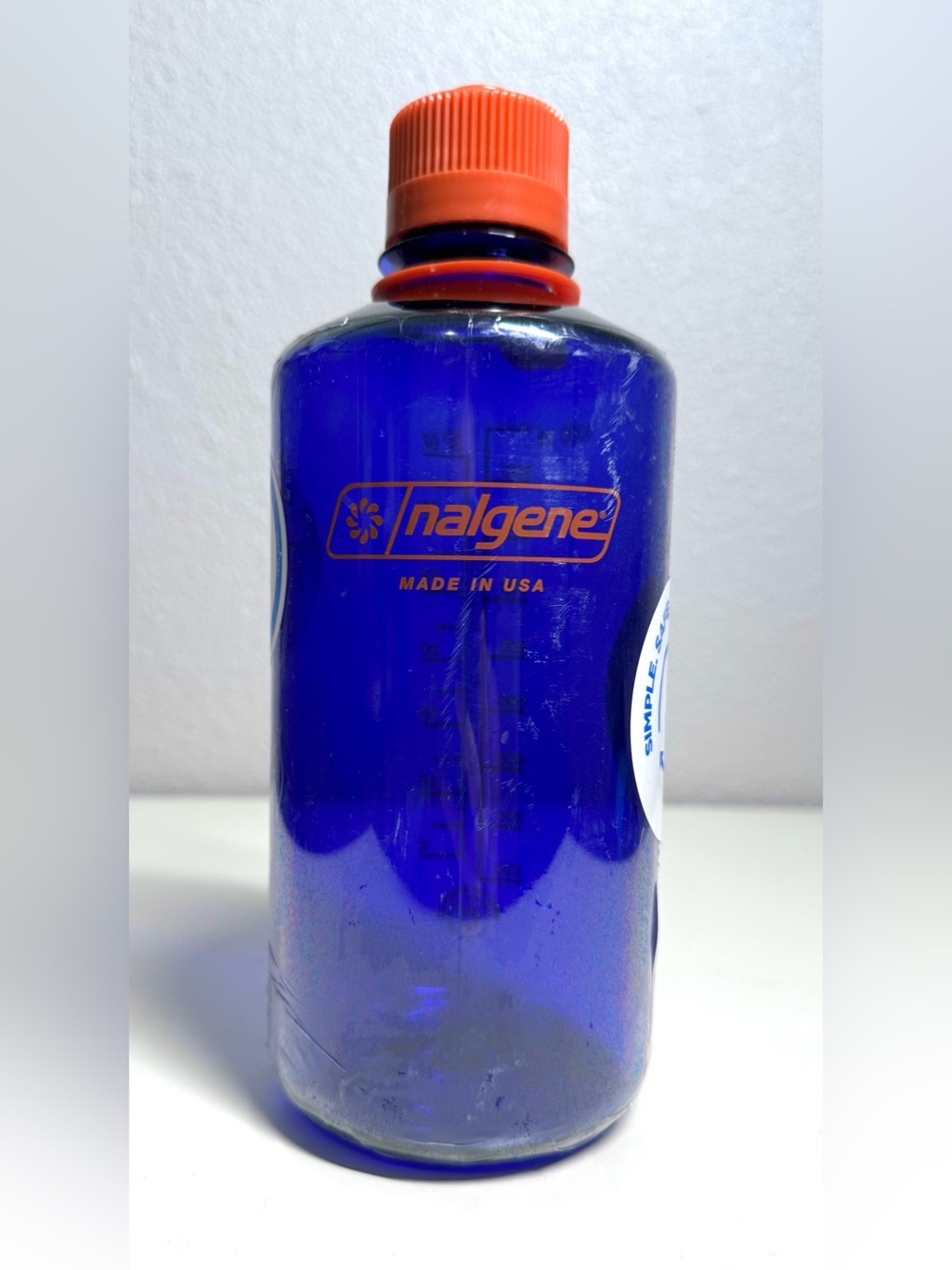 NWT Nalgene Sustain 32 oz. Narrow Mouth Water Bottle Periwinkle
